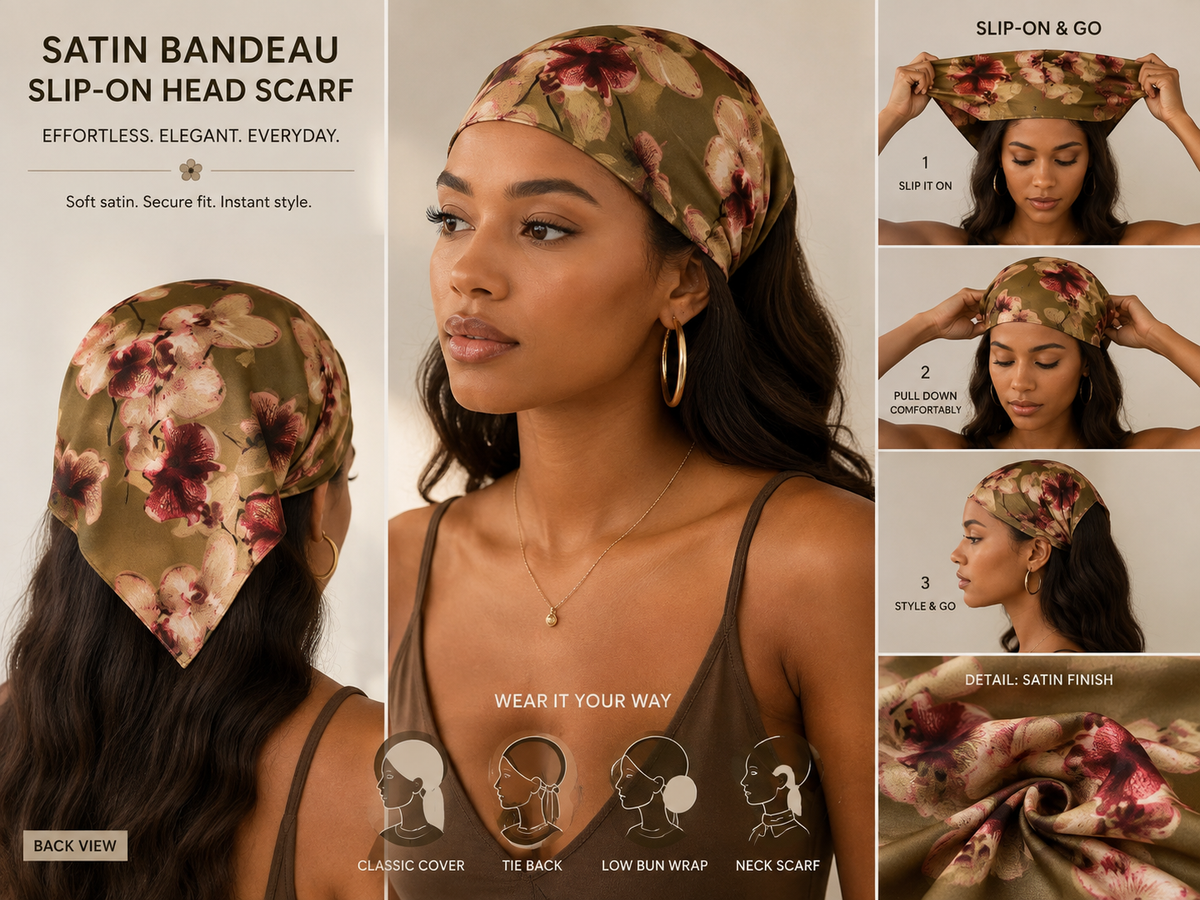 SVELTA™ Quick and Easy Head Scarf
